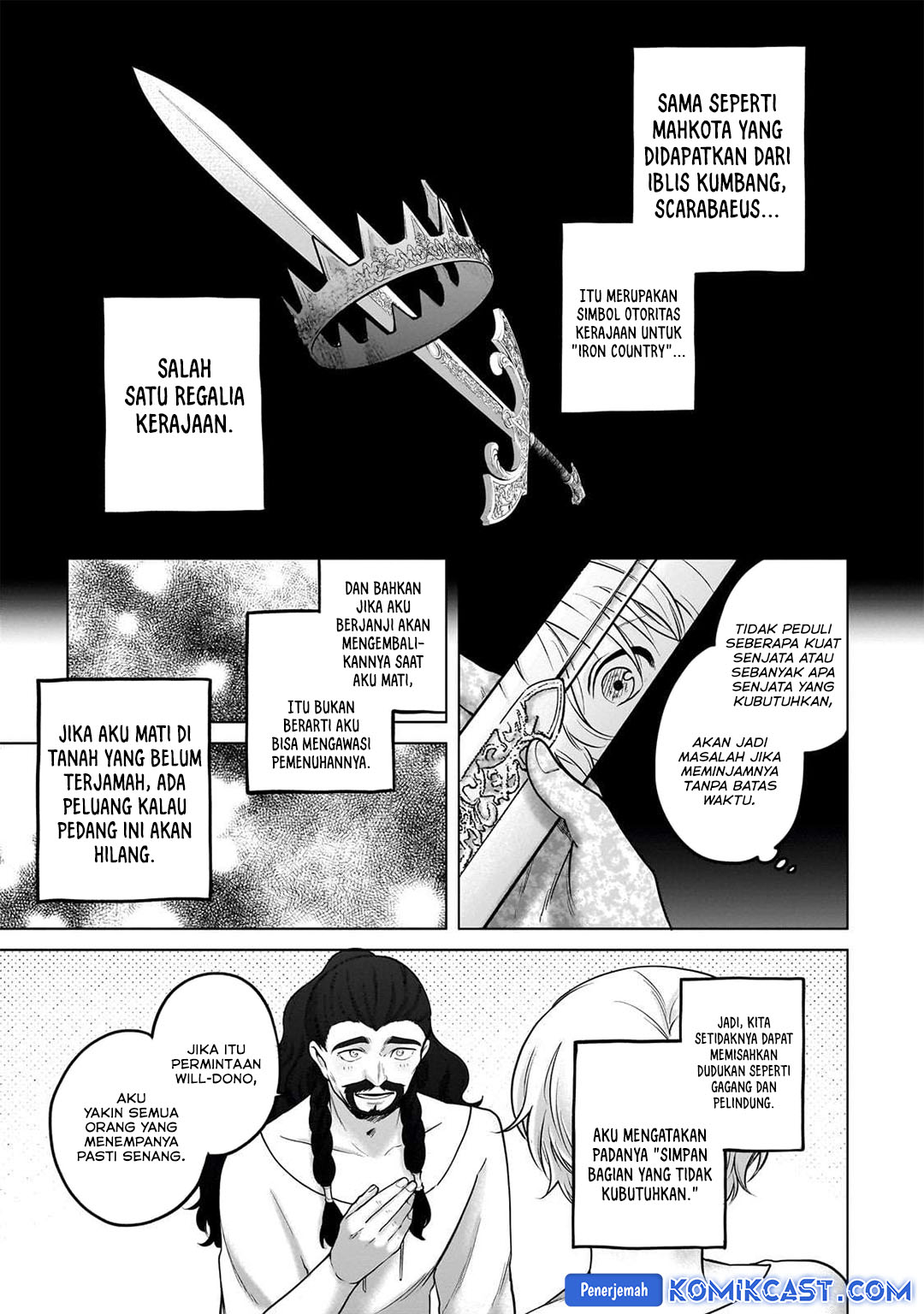 Halaman 16 dari Saihate no Paladin Chapter 68