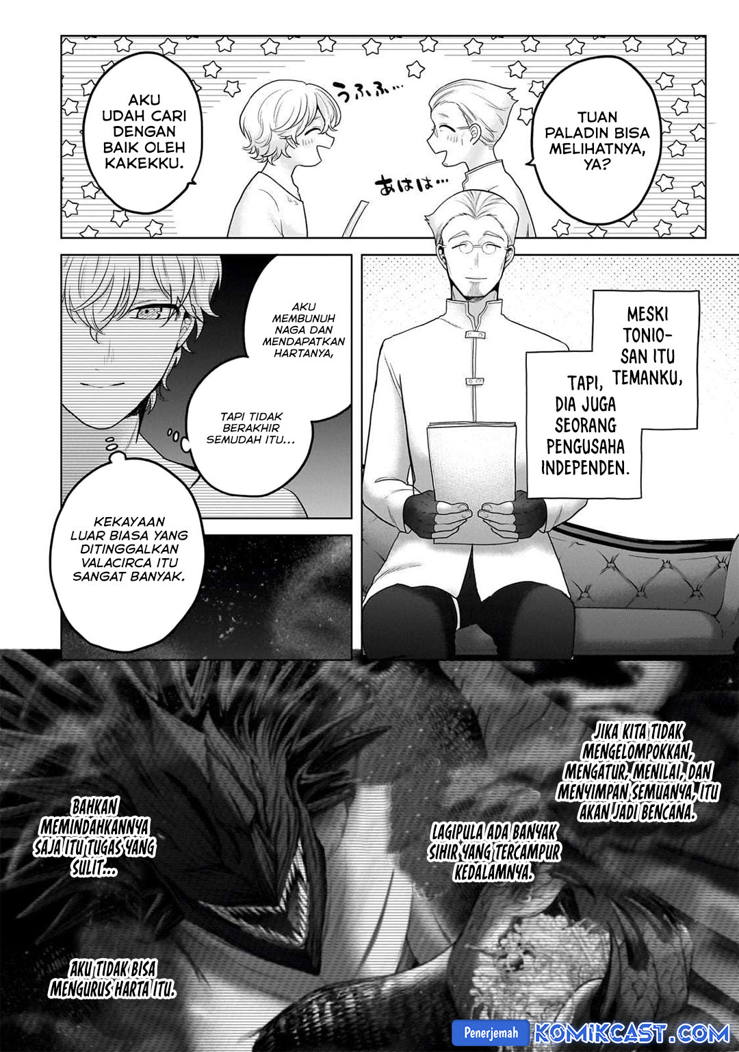 Halaman 29 dari Saihate no Paladin Chapter 68