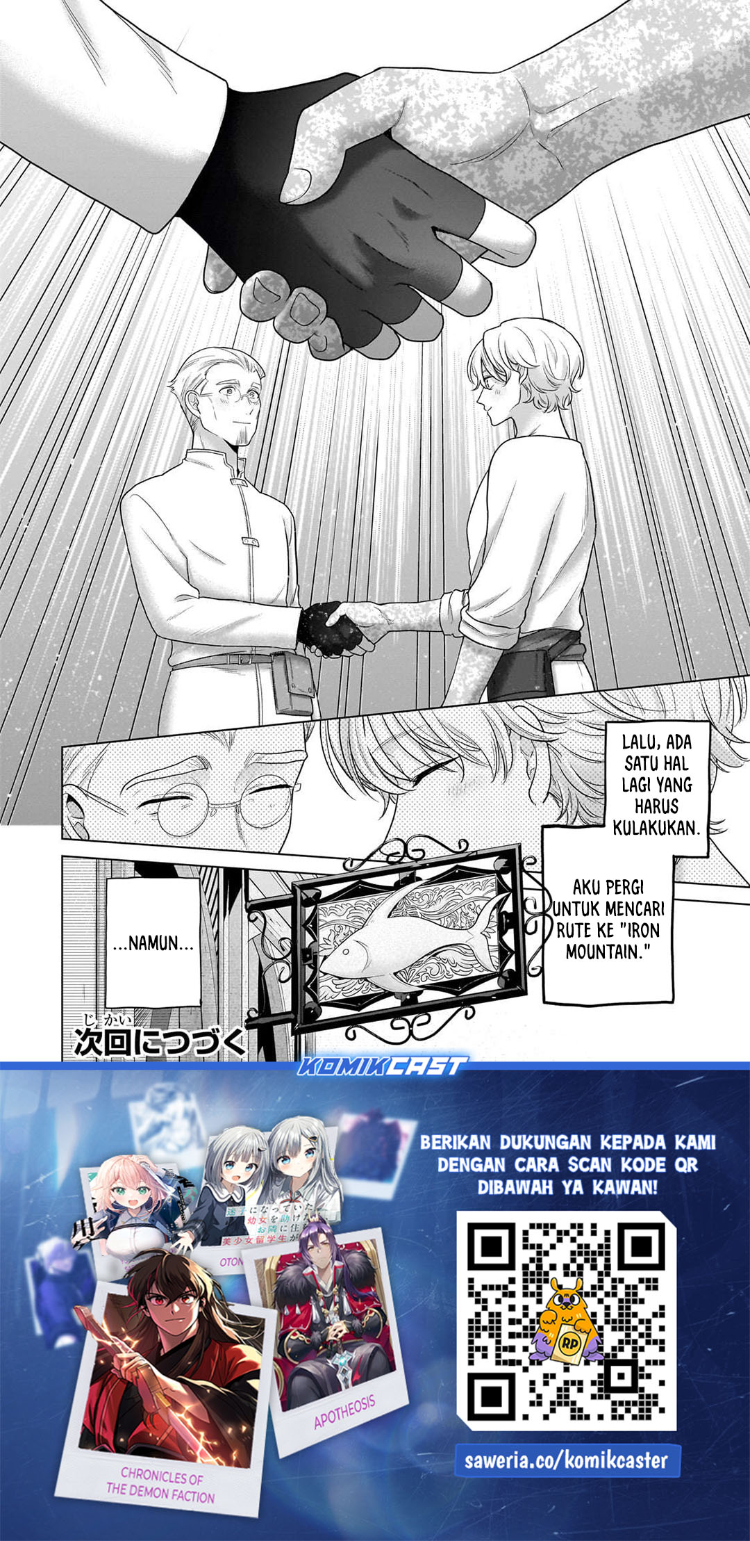 Halaman 37 dari Saihate no Paladin Chapter 68