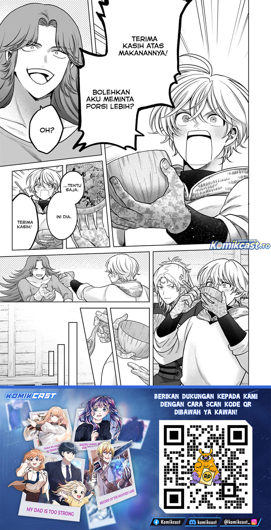 Halaman 14 dari Saihate no Paladin Chapter 70.1