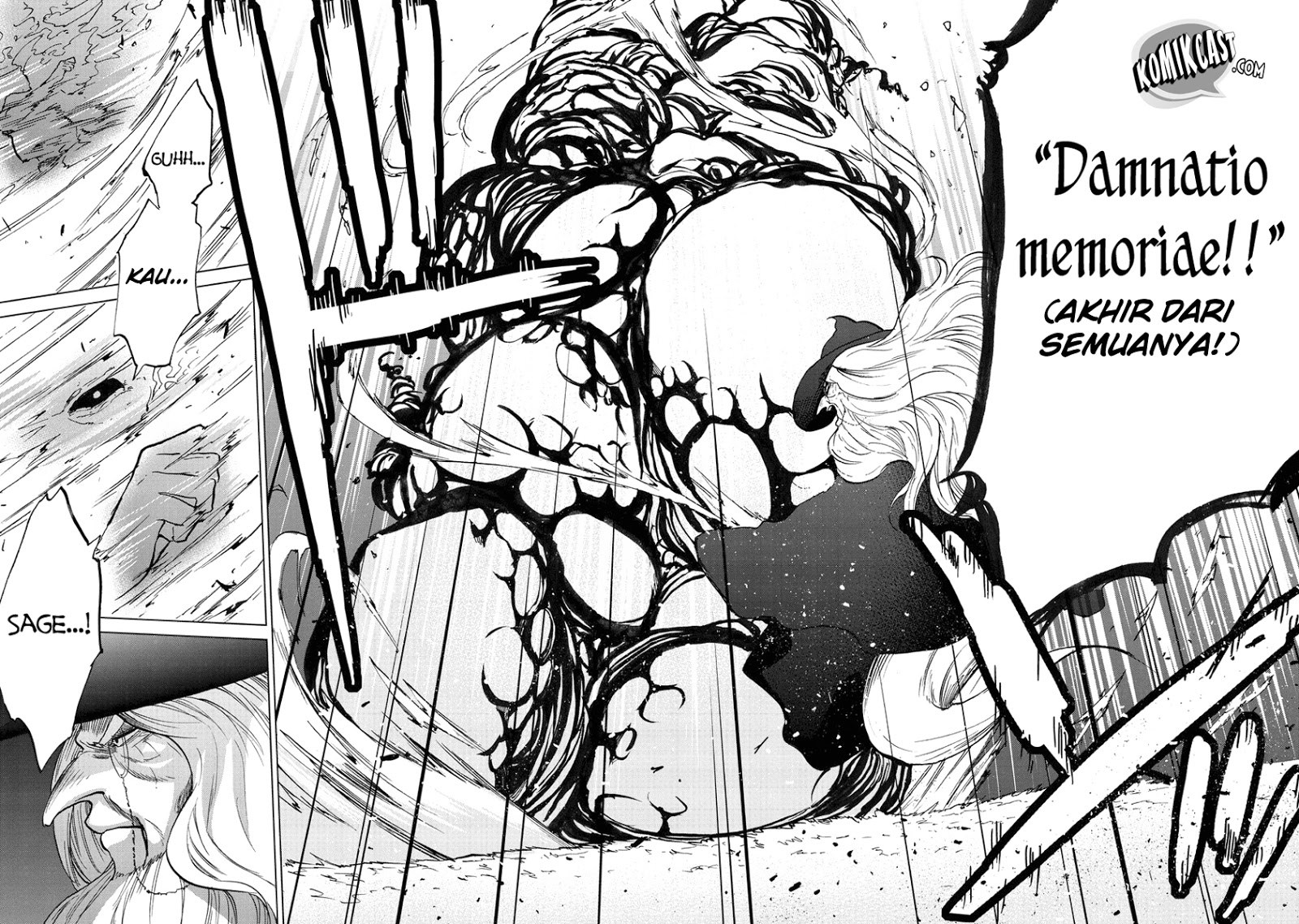 Halaman 8 dari Saihate no Paladin Chapter 8