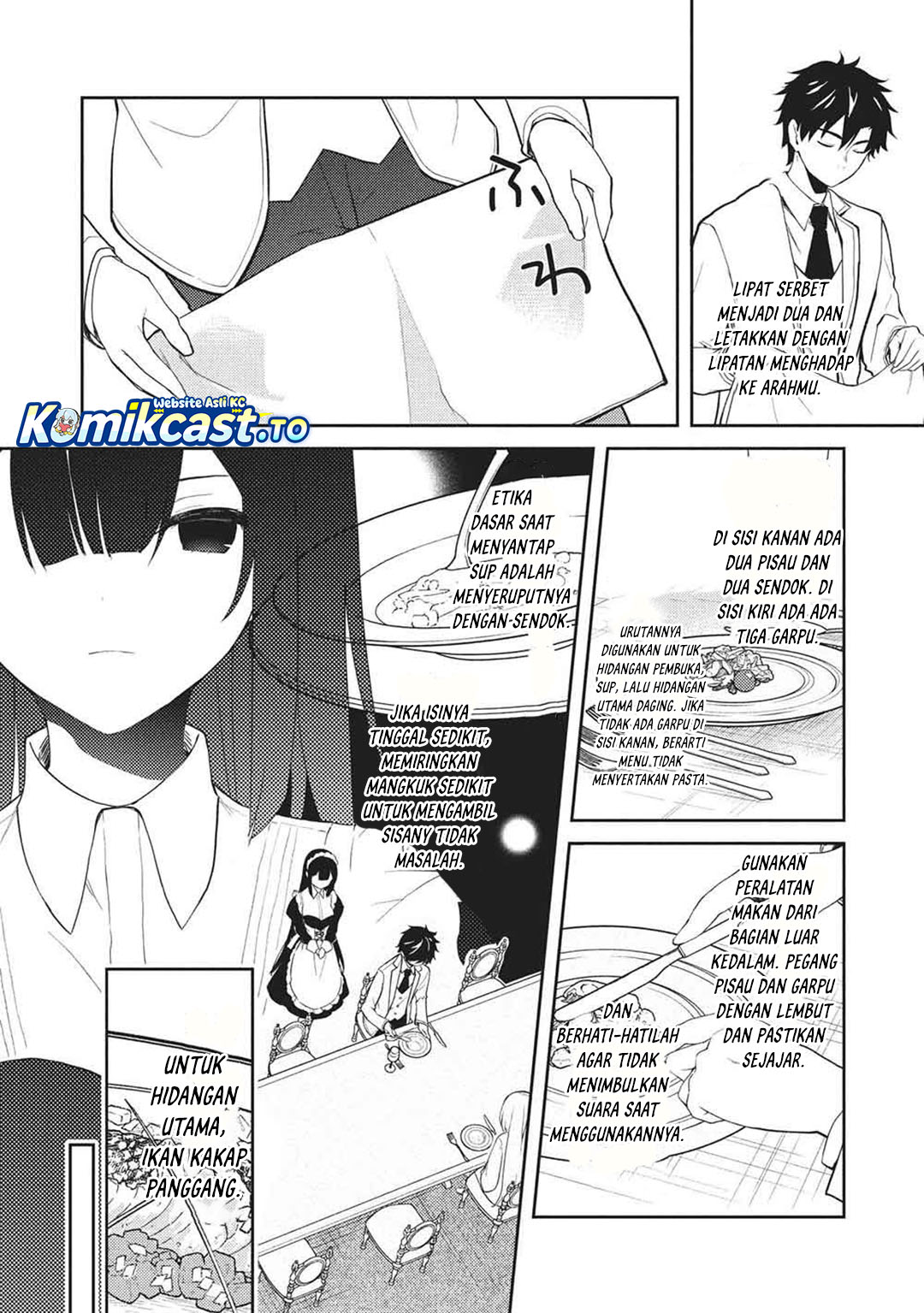 Saijo no Osewa ~Takane no Hana Darakena Meimon Kou de, Gakuin Ichi no Ojou-sama (Seikatsu Noryoku Kaimu) o Kagenagara Osewa suru Koto ni Narimashita~ chapter 31 halaman 13