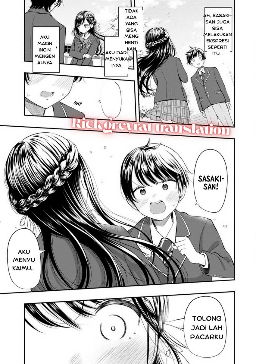 Halaman 10 dari Sasaki-san wa Chotto Sugoi. Chapter 1