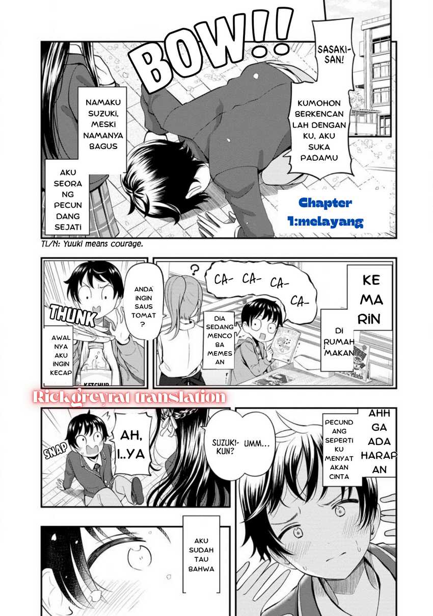 Halaman 2 dari Sasaki-san wa Chotto Sugoi. Chapter 1