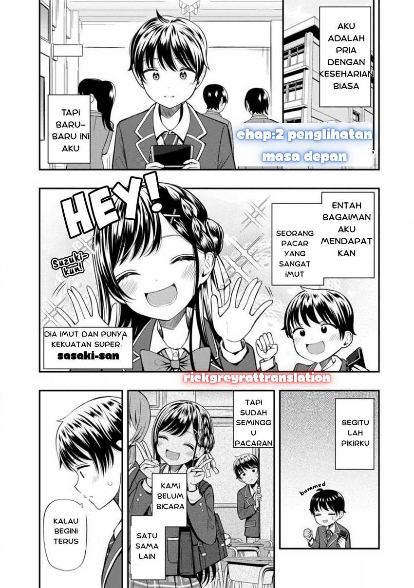 Halaman 1 dari Sasaki-san wa Chotto Sugoi. Chapter 2