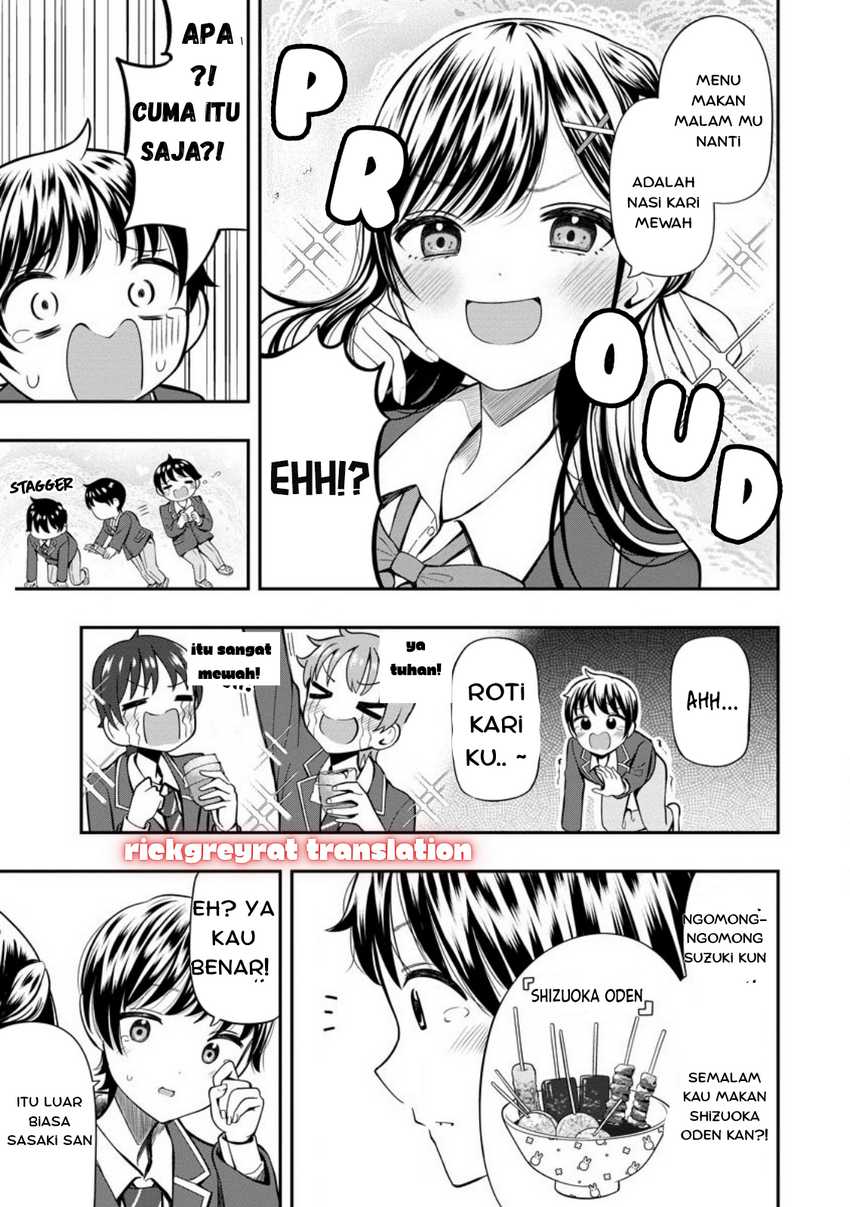 Halaman 11 dari Sasaki-san wa Chotto Sugoi. Chapter 2