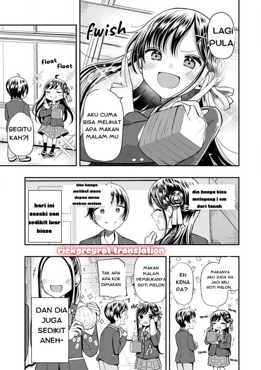 Halaman 15 dari Sasaki-san wa Chotto Sugoi. Chapter 2