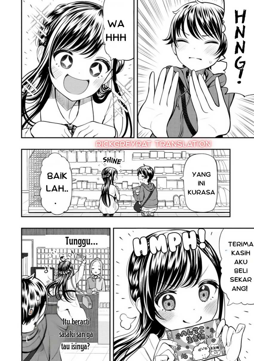 Halaman 8 dari Sasaki-san wa Chotto Sugoi. Chapter 5