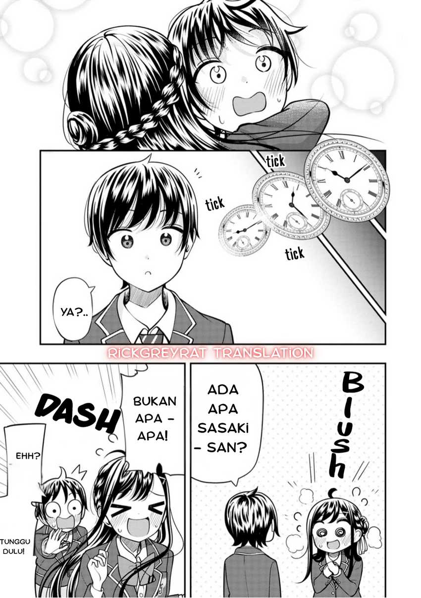 Halaman 10 dari Sasaki-san wa Chotto Sugoi. Chapter 6