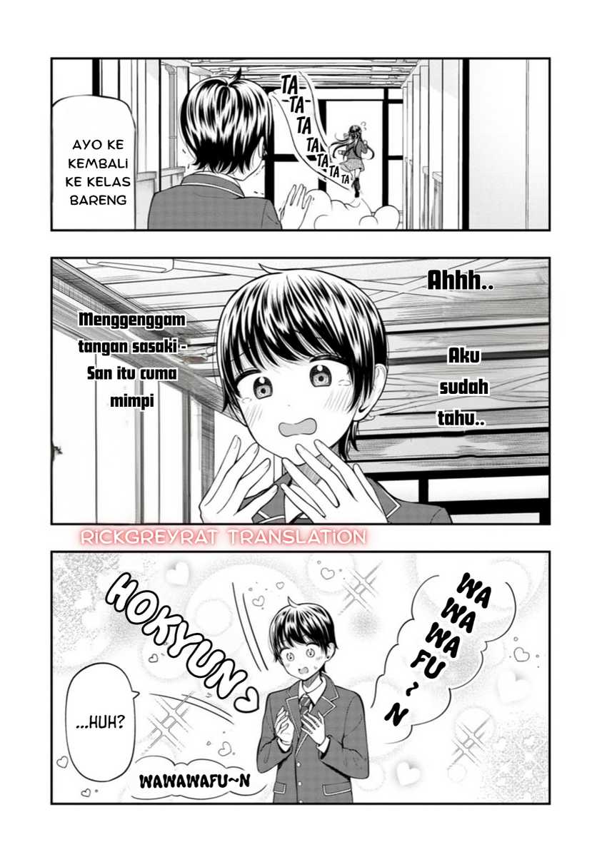 Halaman 11 dari Sasaki-san wa Chotto Sugoi. Chapter 6