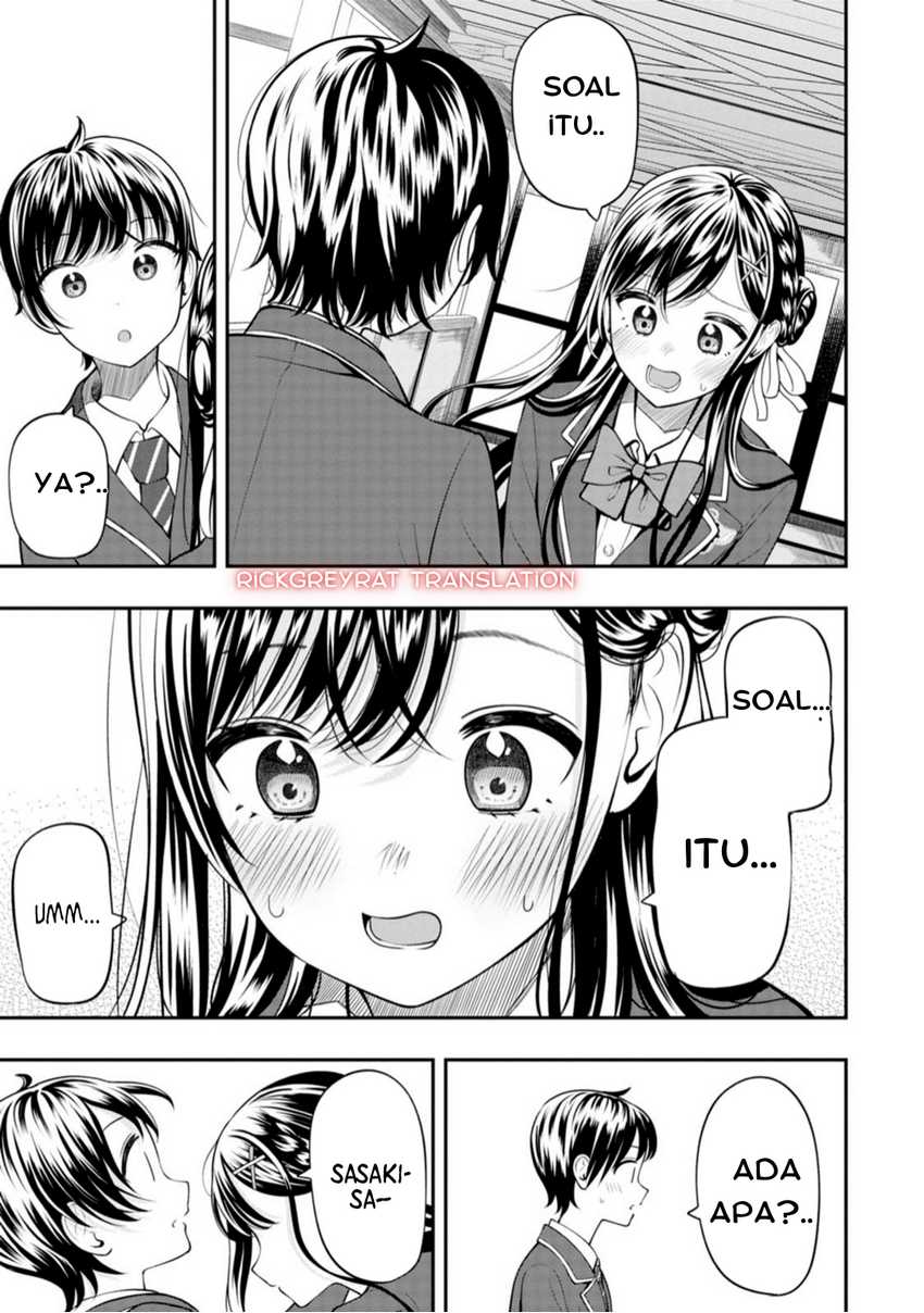 Halaman 8 dari Sasaki-san wa Chotto Sugoi. Chapter 6
