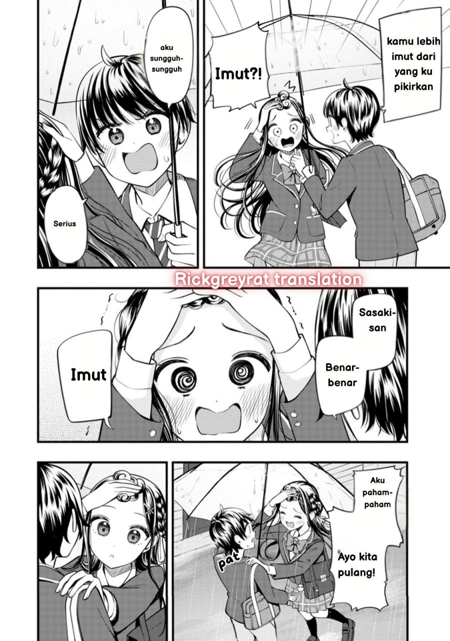 Halaman 20 dari Sasaki-san wa Chotto Sugoi. Chapter 8