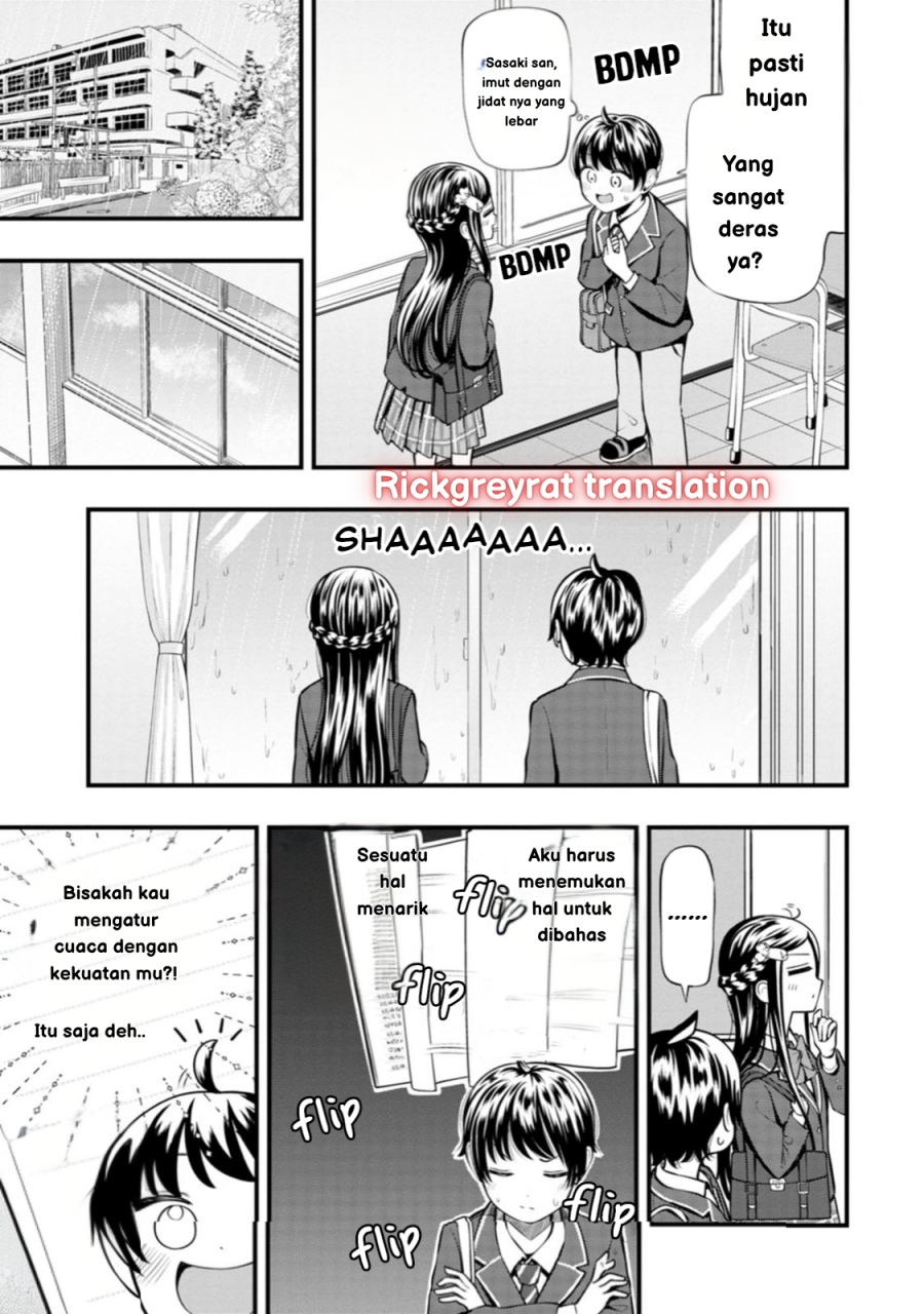 Halaman 3 dari Sasaki-san wa Chotto Sugoi. Chapter 8
