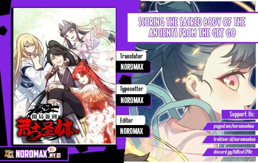 Halaman 1 dari Scoring the Sacred Body of the Ancients from the Get-go Chapter 143
