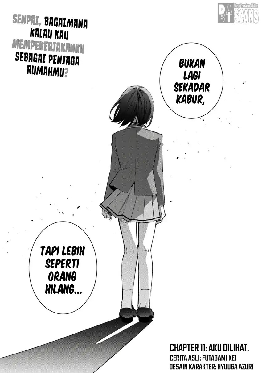 Senpai, Jitaku Keibiin no Koyou wa Ikaga Desu ka? chapter 11 halaman 5