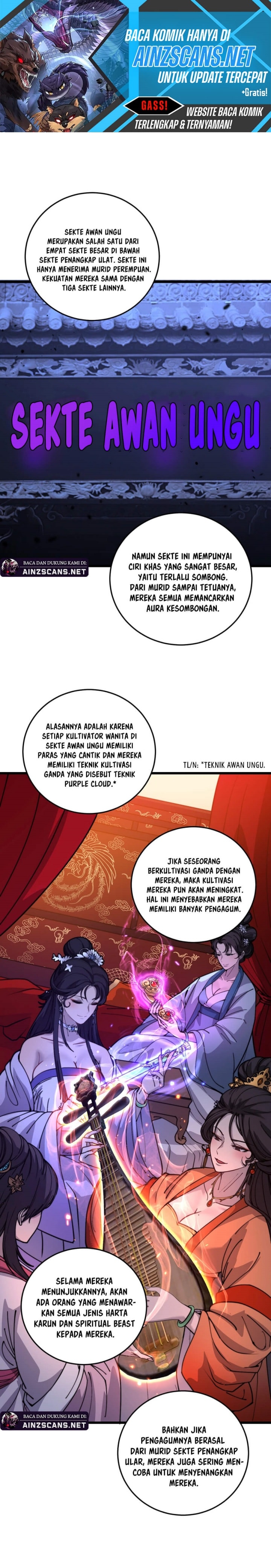 Halaman 2 dari Serpent Ancestor Chapter 33