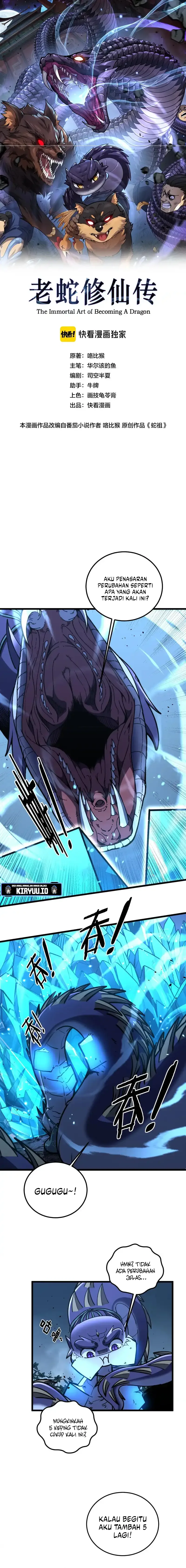 Halaman 2 dari Serpent Ancestor Chapter 77