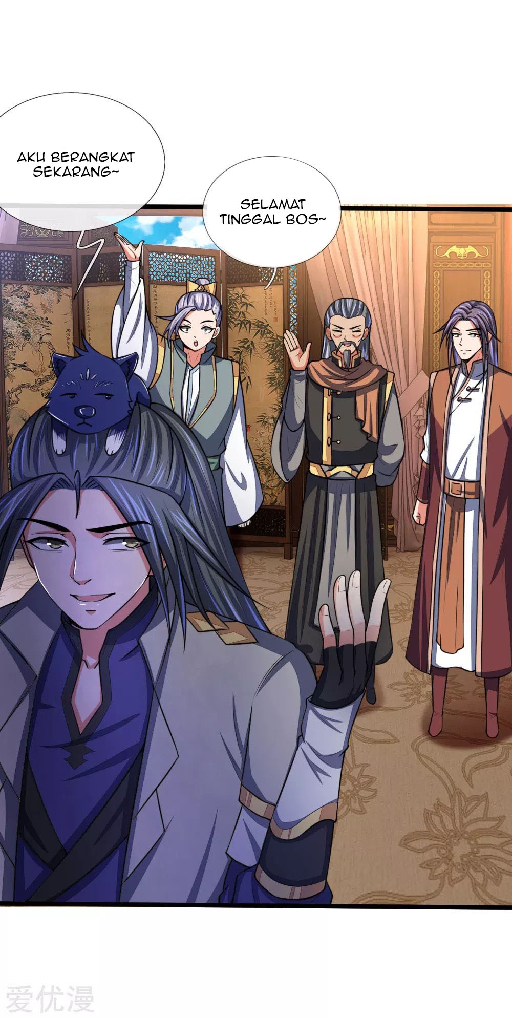 Halaman 20 dari Shenwu Tianzun Chapter 101
