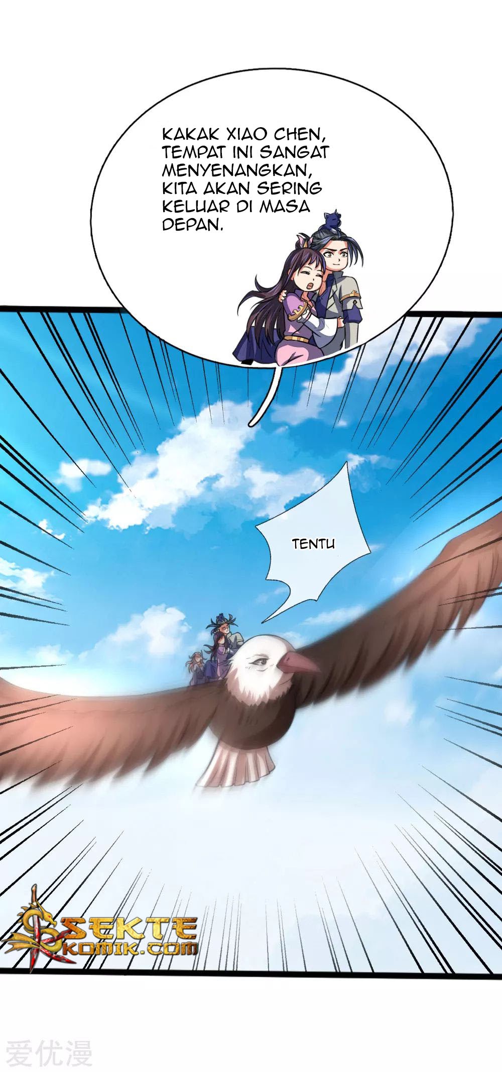 Halaman 21 dari Shenwu Tianzun Chapter 101
