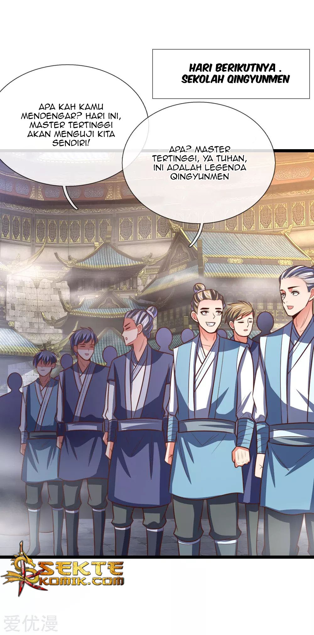 Halaman 7 dari Shenwu Tianzun Chapter 102