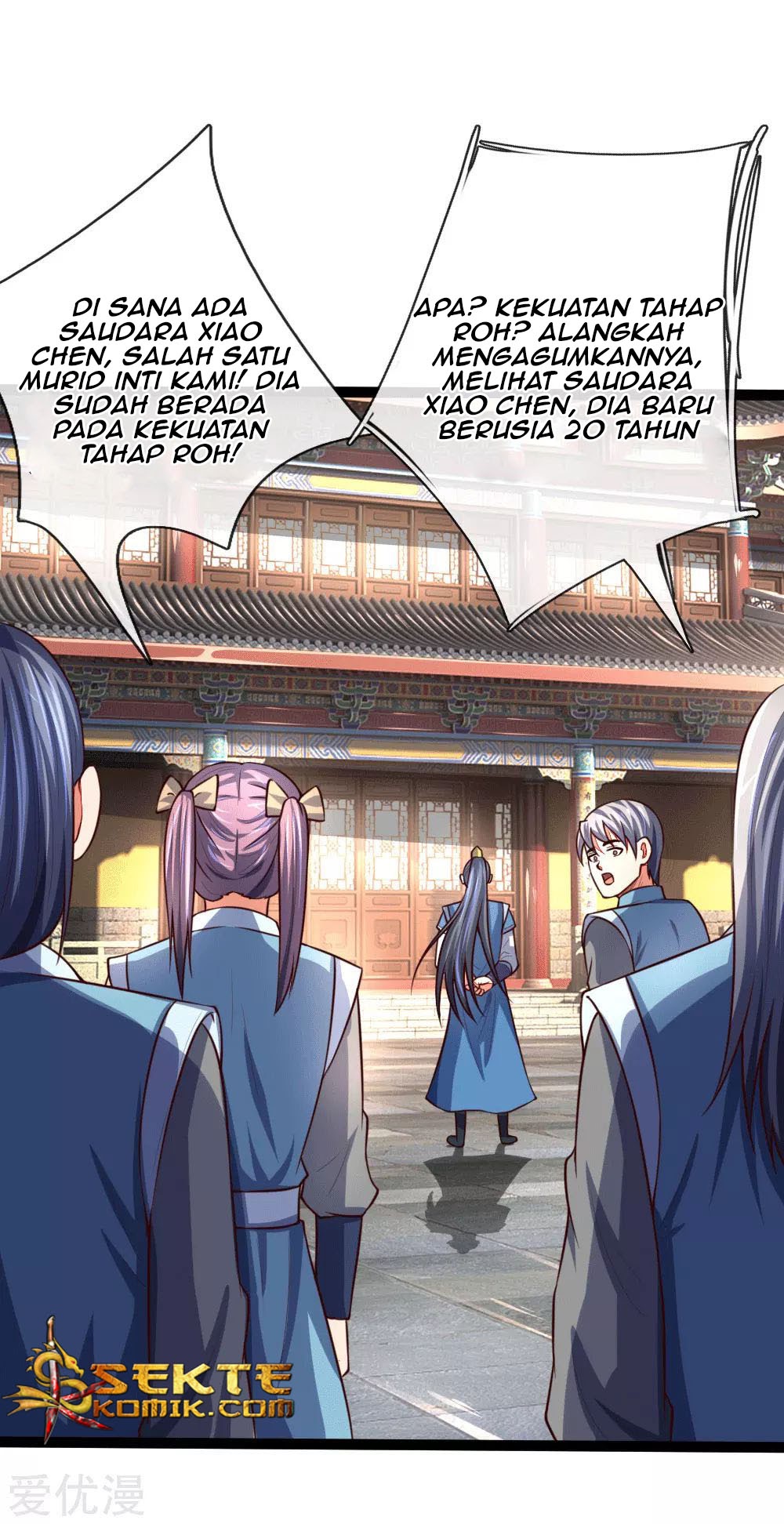 Halaman 2 dari Shenwu Tianzun Chapter 107