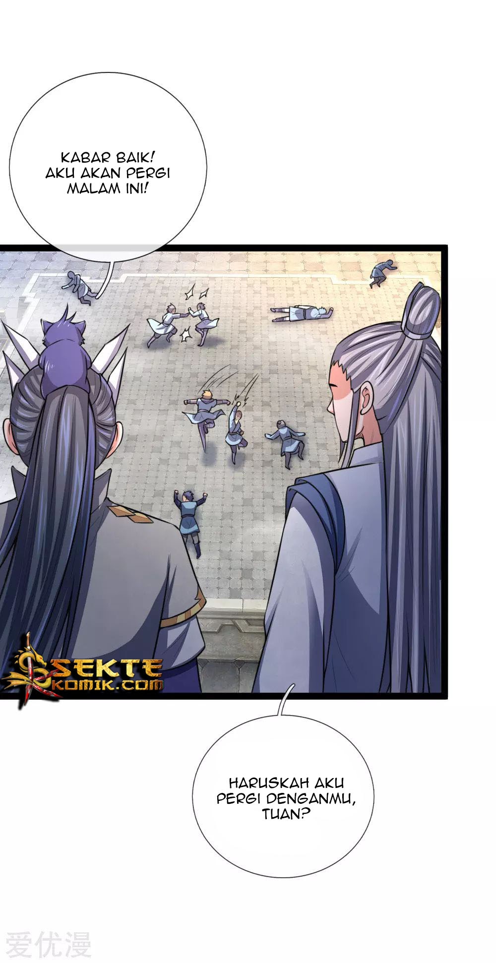 Halaman 6 dari Shenwu Tianzun Chapter 110