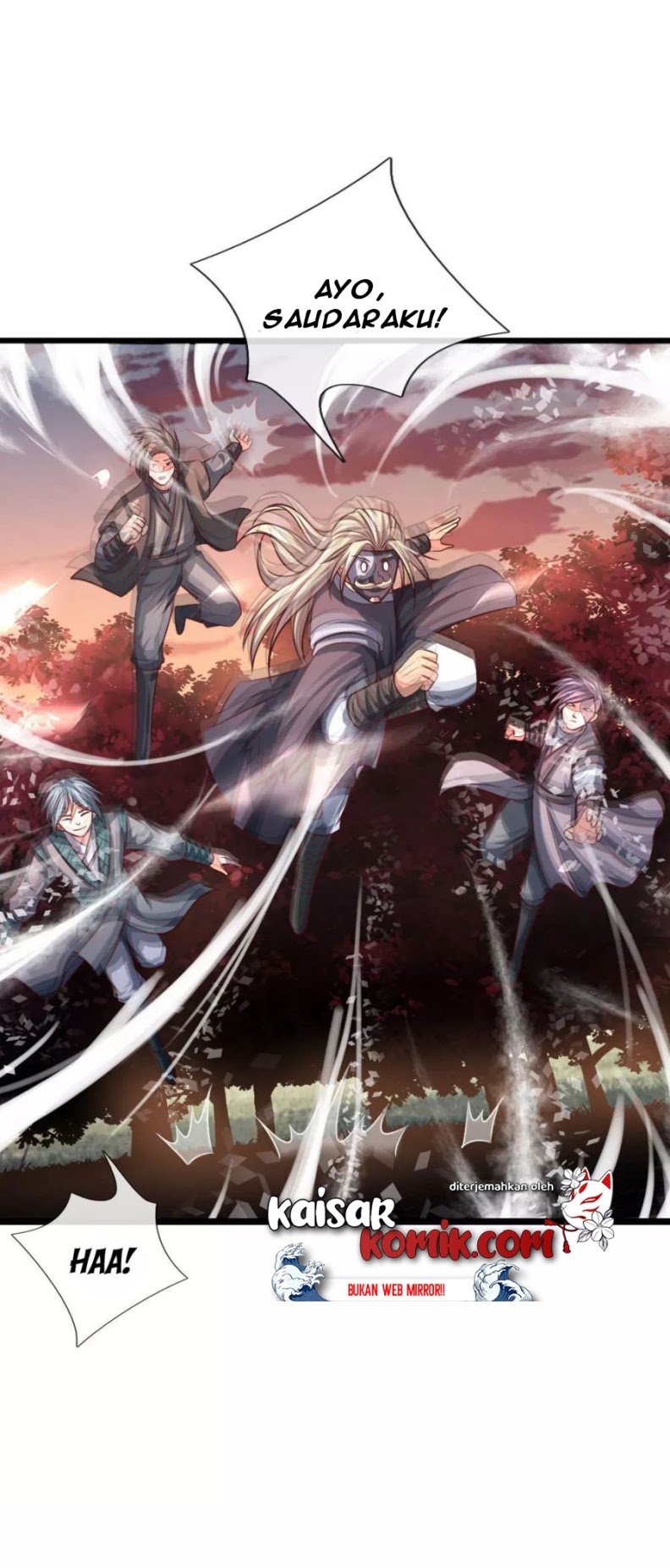 Halaman 18 dari Shenwu Tianzun Chapter 132