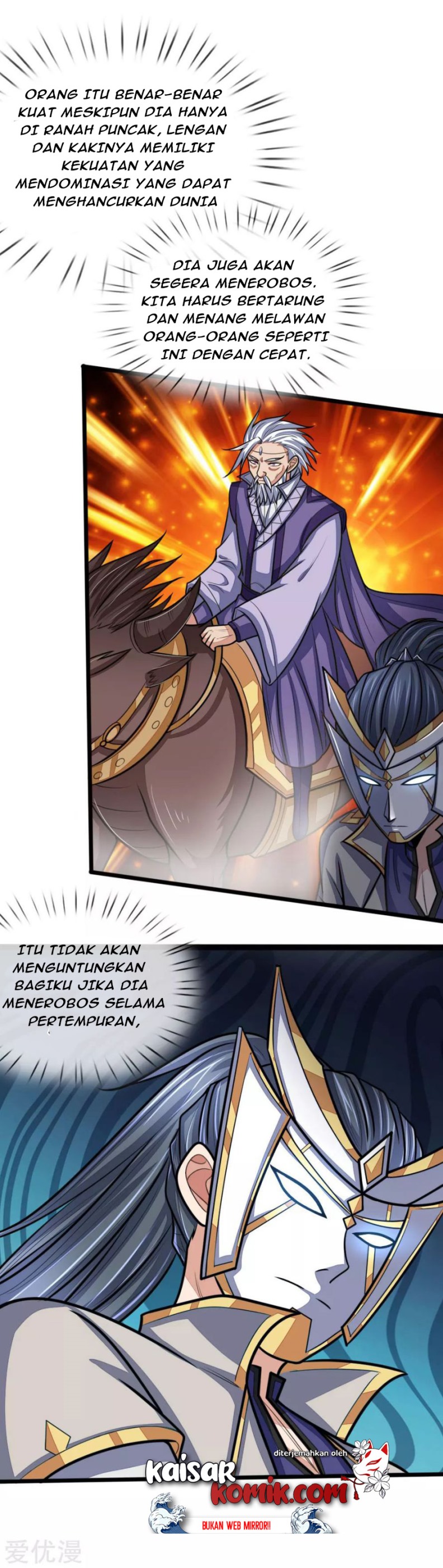 Halaman 13 dari Shenwu Tianzun Chapter 160