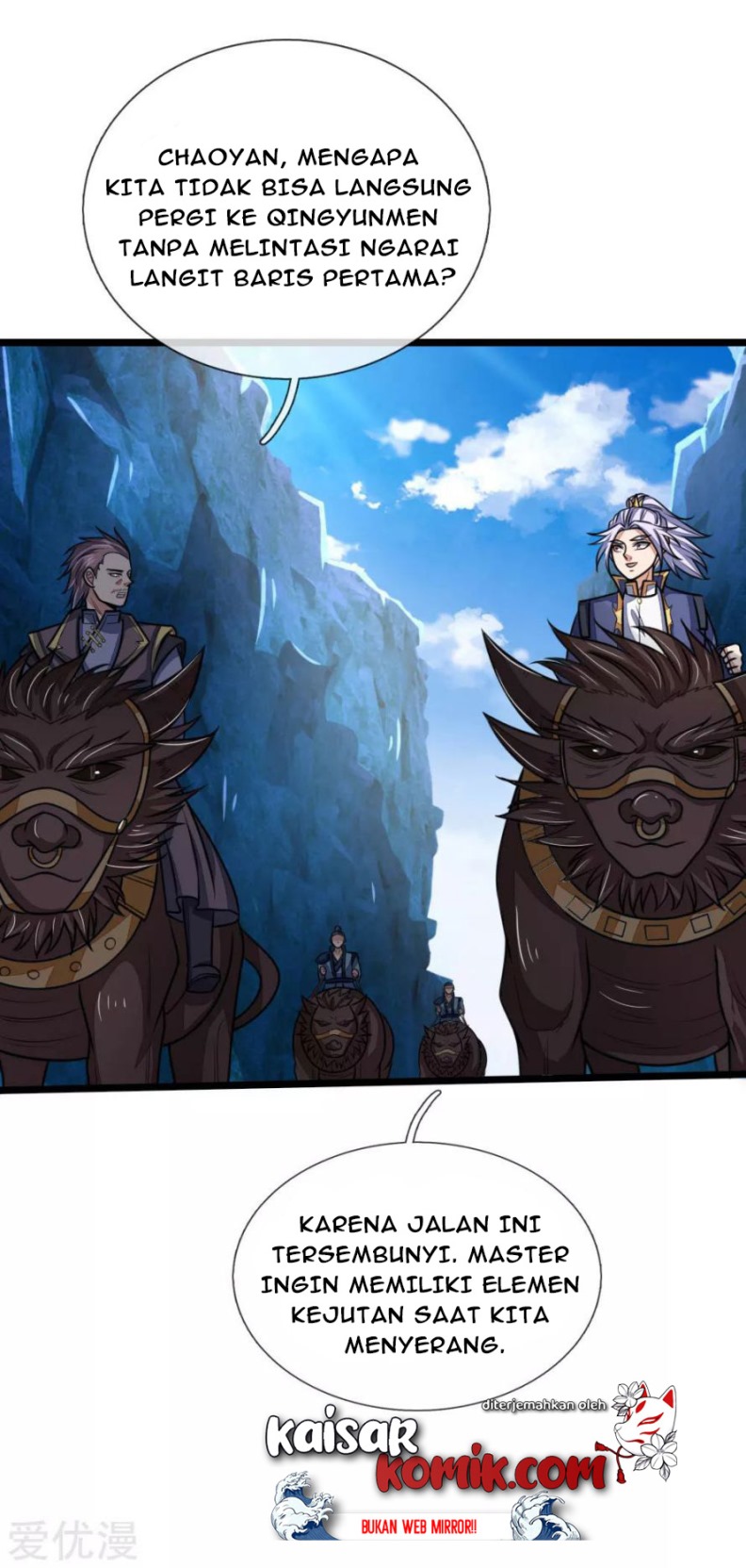Halaman 7 dari Shenwu Tianzun Chapter 160