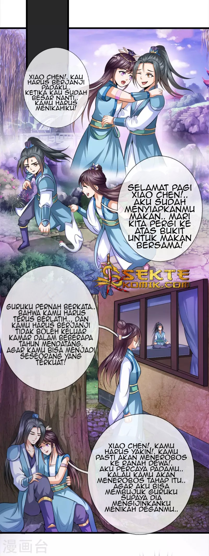Halaman 11 dari Shenwu Tianzun Chapter 2