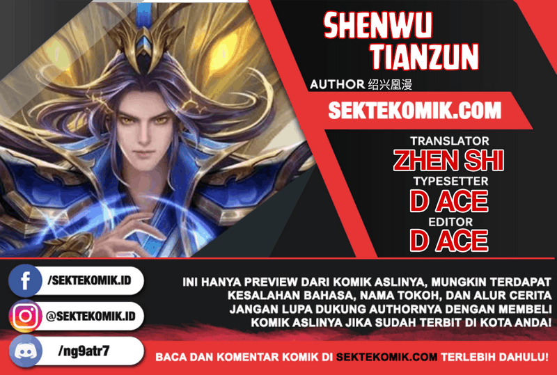 Halaman 1 dari Shenwu Tianzun Chapter 204