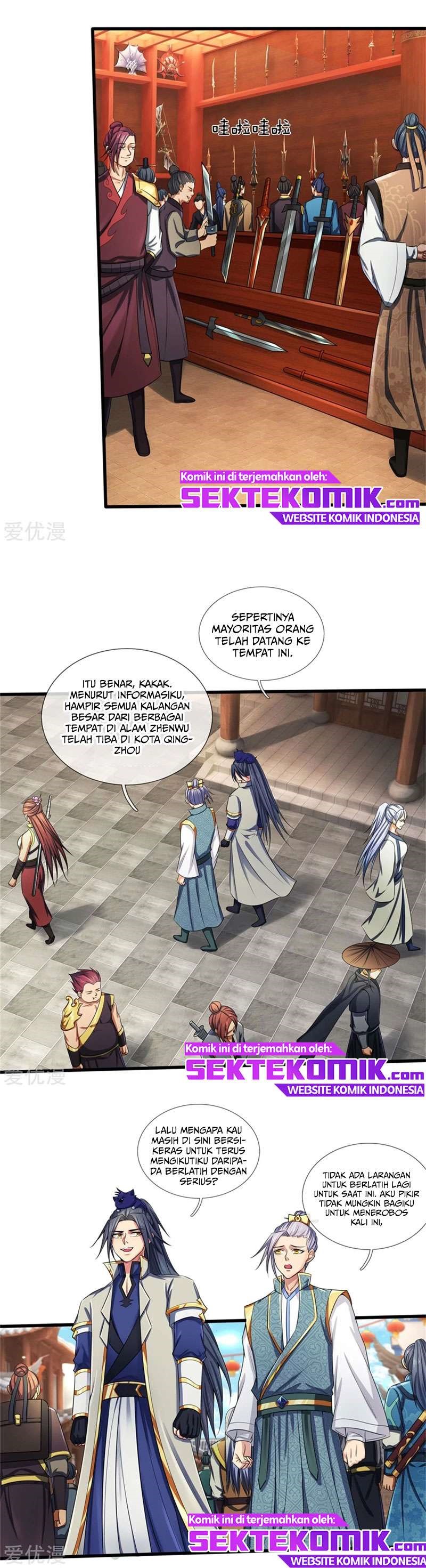 Halaman 11 dari Shenwu Tianzun Chapter 233