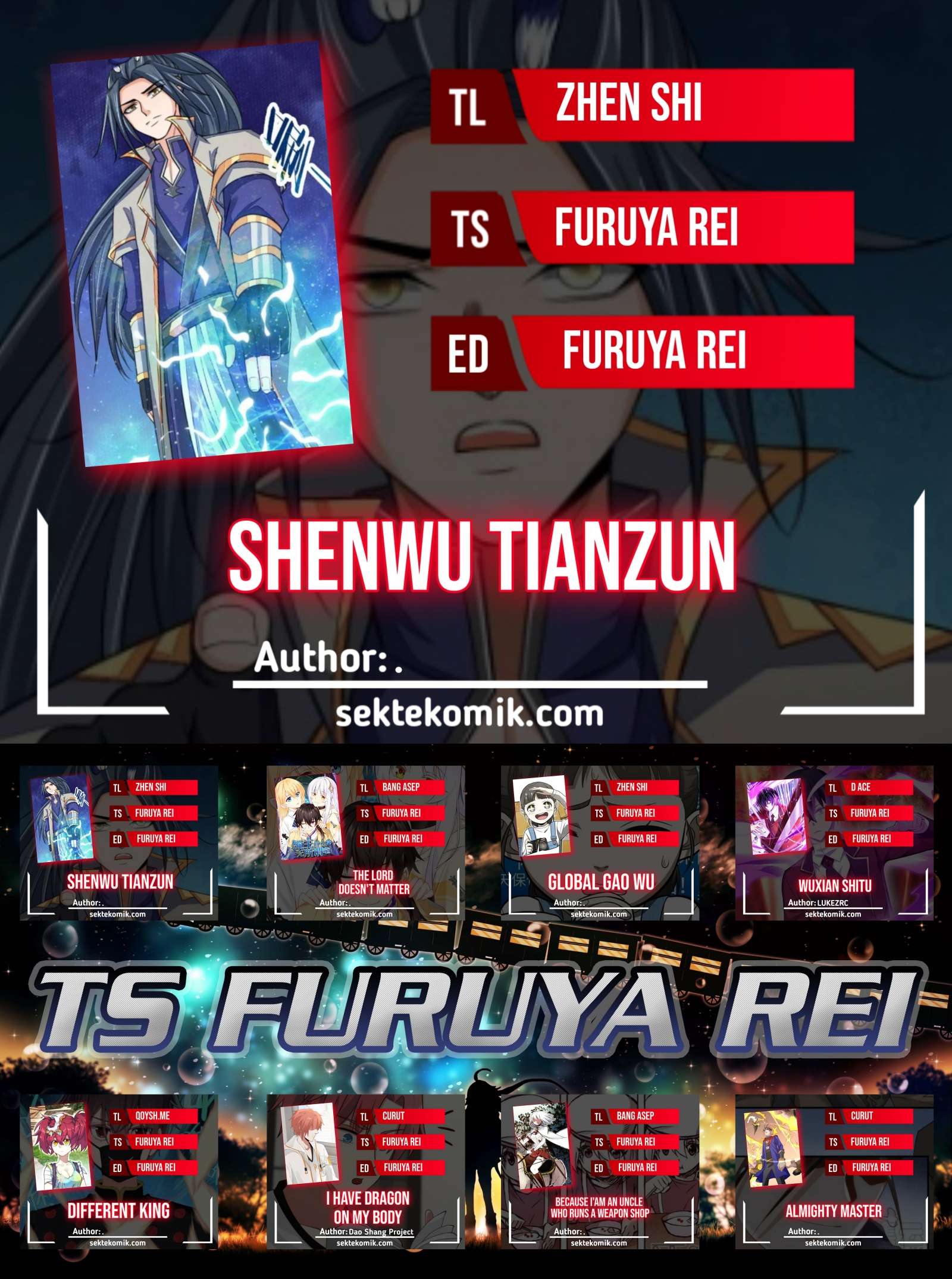Halaman 1 dari Shenwu Tianzun Chapter 242