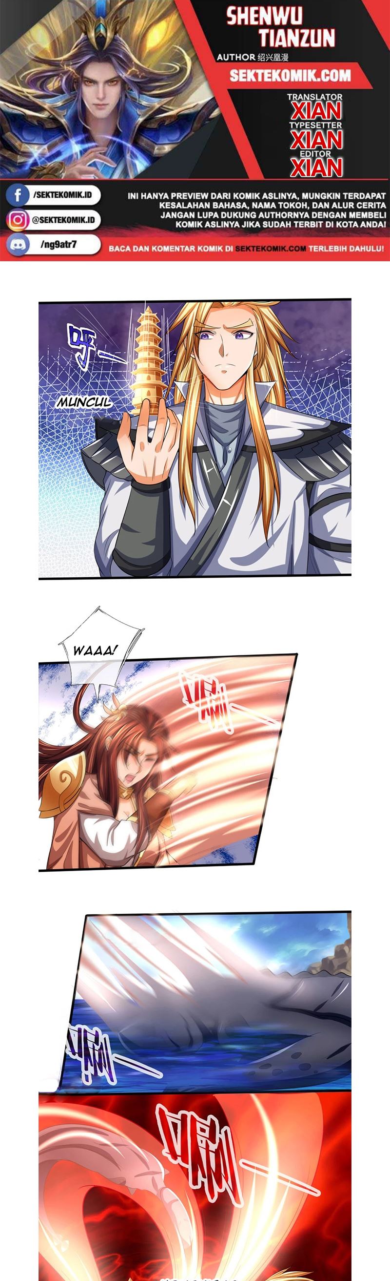 Halaman 1 dari Shenwu Tianzun Chapter 324