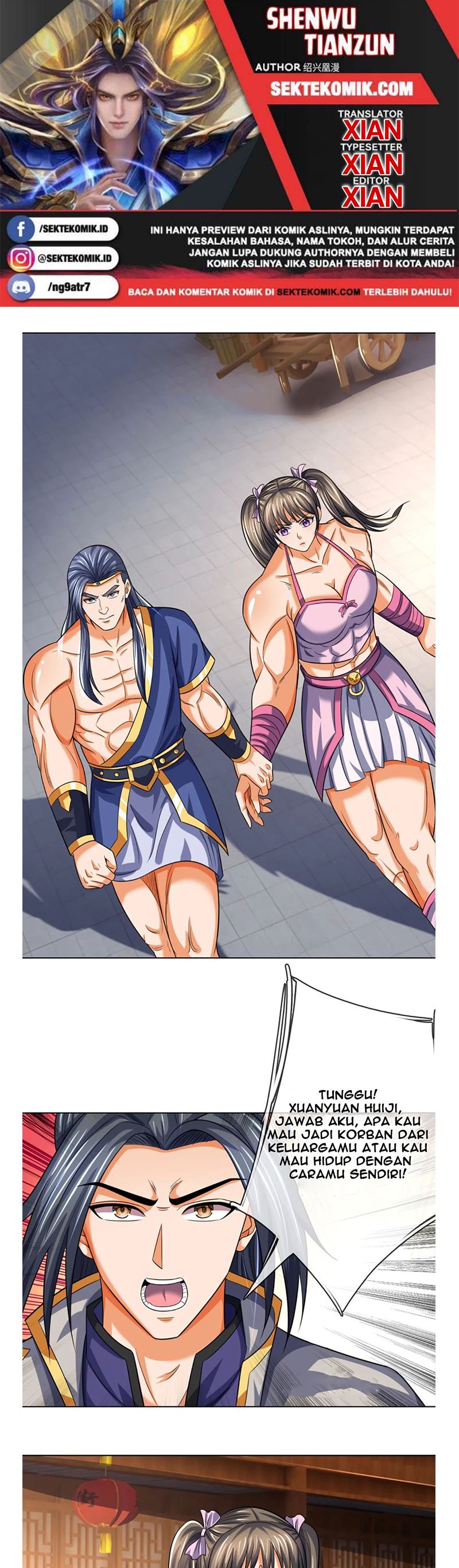 Halaman 1 dari Shenwu Tianzun Chapter 339