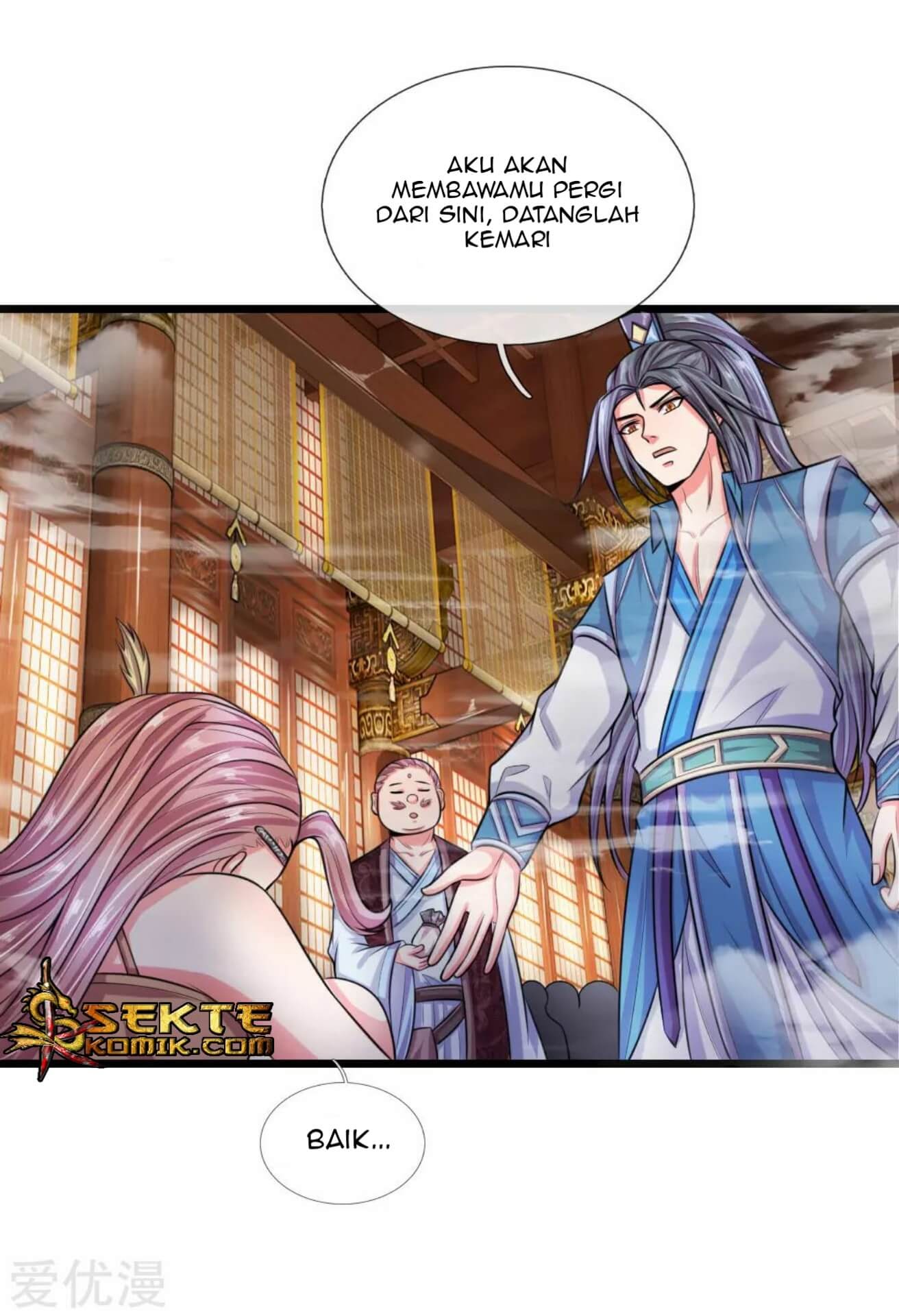 Halaman 8 dari Shenwu Tianzun Chapter 38