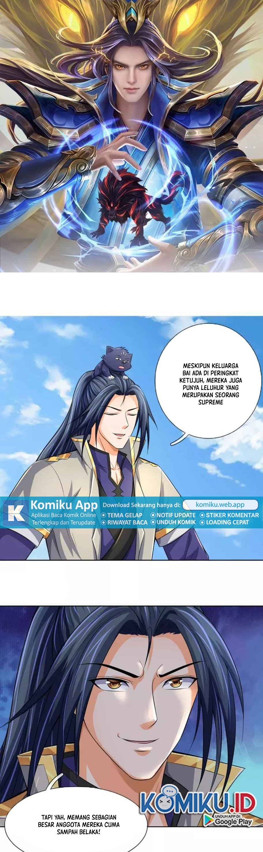 Halaman 1 dari Shenwu Tianzun Chapter 447