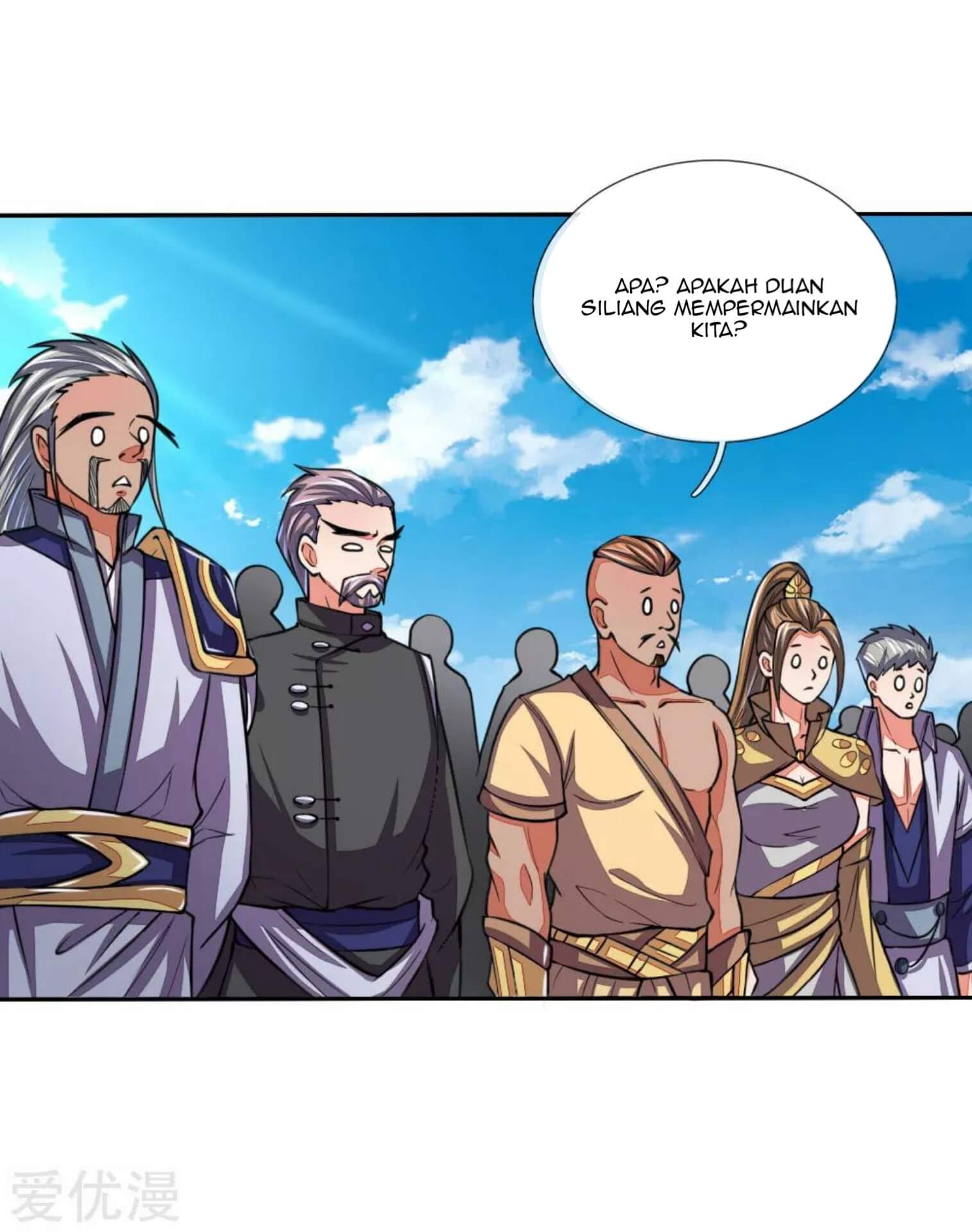 Halaman 3 dari Shenwu Tianzun Chapter 45