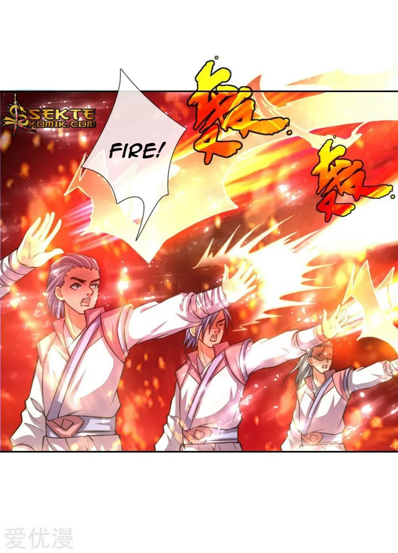 Halaman 9 dari Shenwu Tianzun Chapter 45