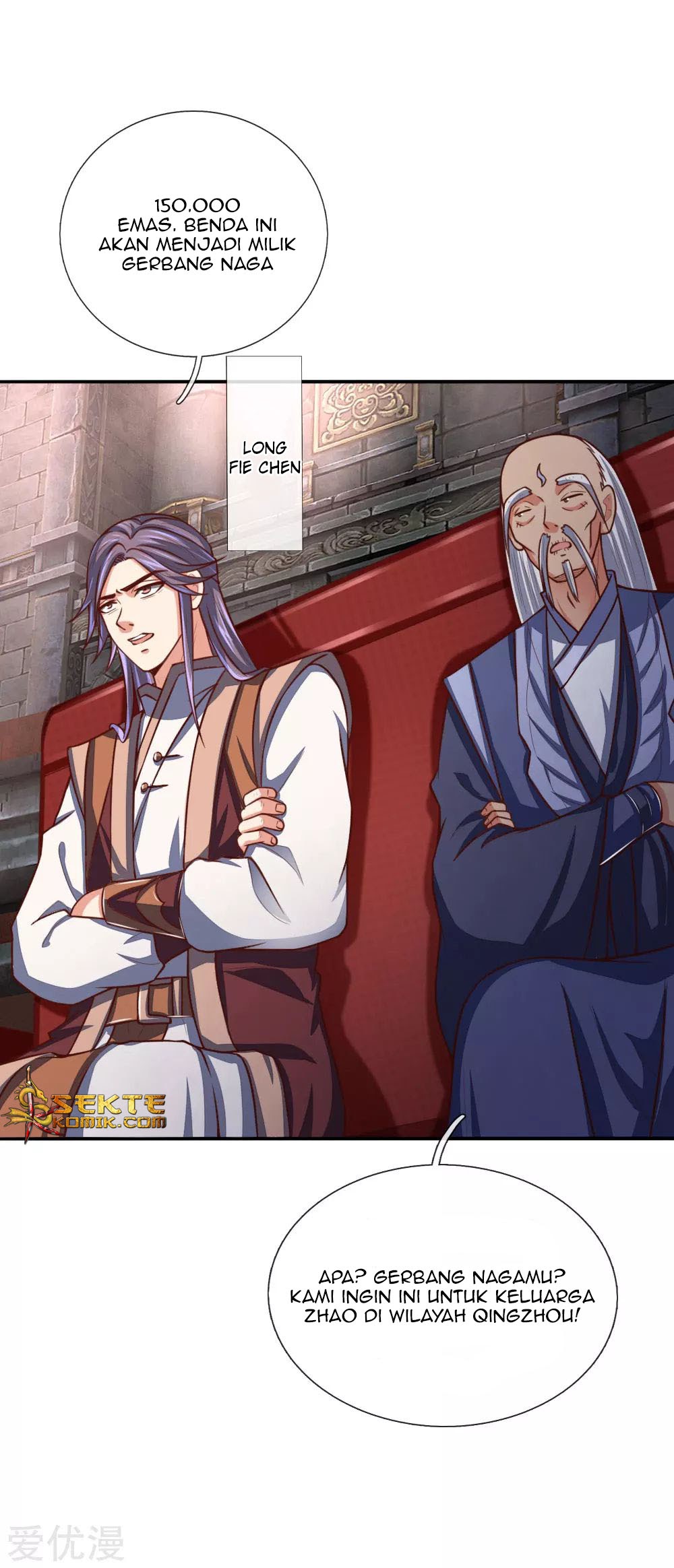 Halaman 8 dari Shenwu Tianzun Chapter 81