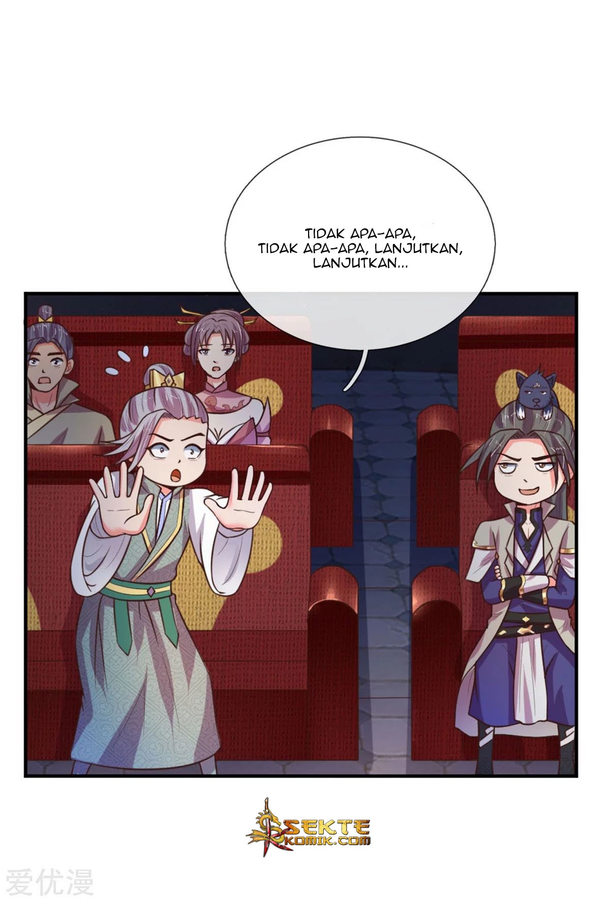 Halaman 22 dari Shenwu Tianzun Chapter 83
