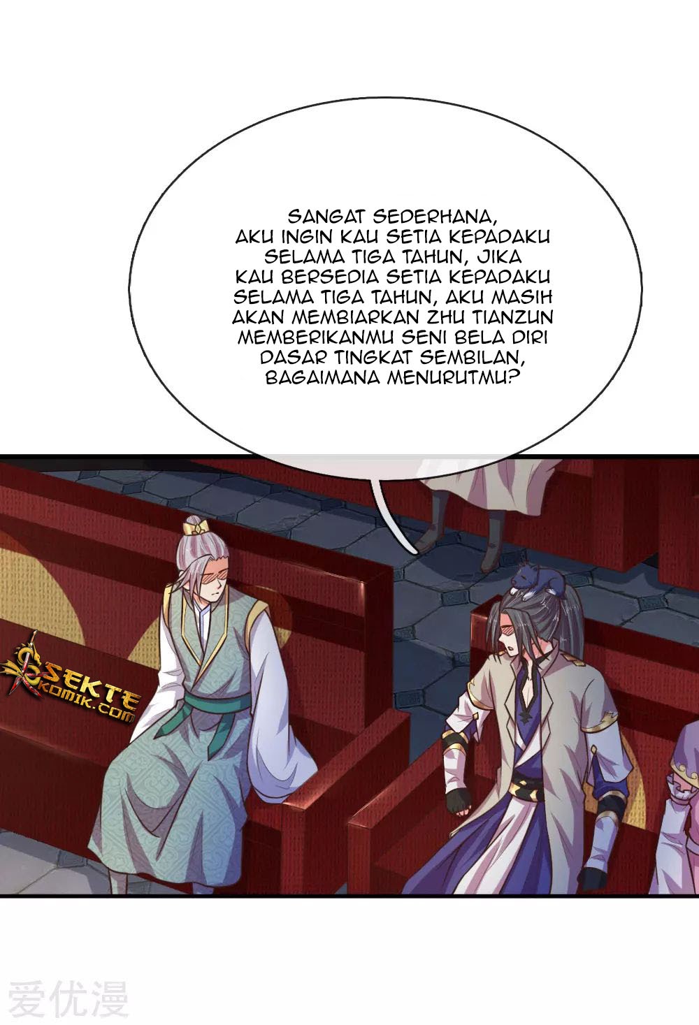 Halaman 5 dari Shenwu Tianzun Chapter 84