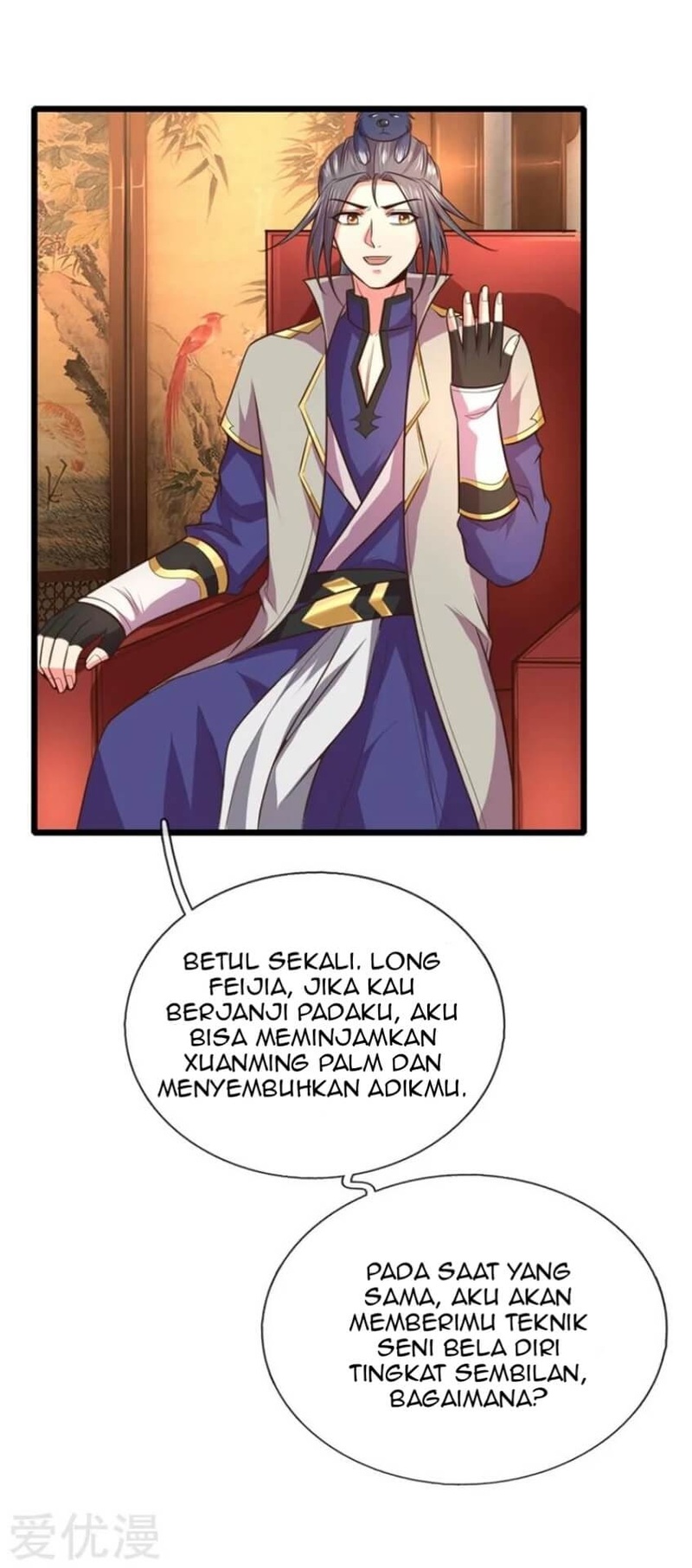 Halaman 8 dari Shenwu Tianzun Chapter 93