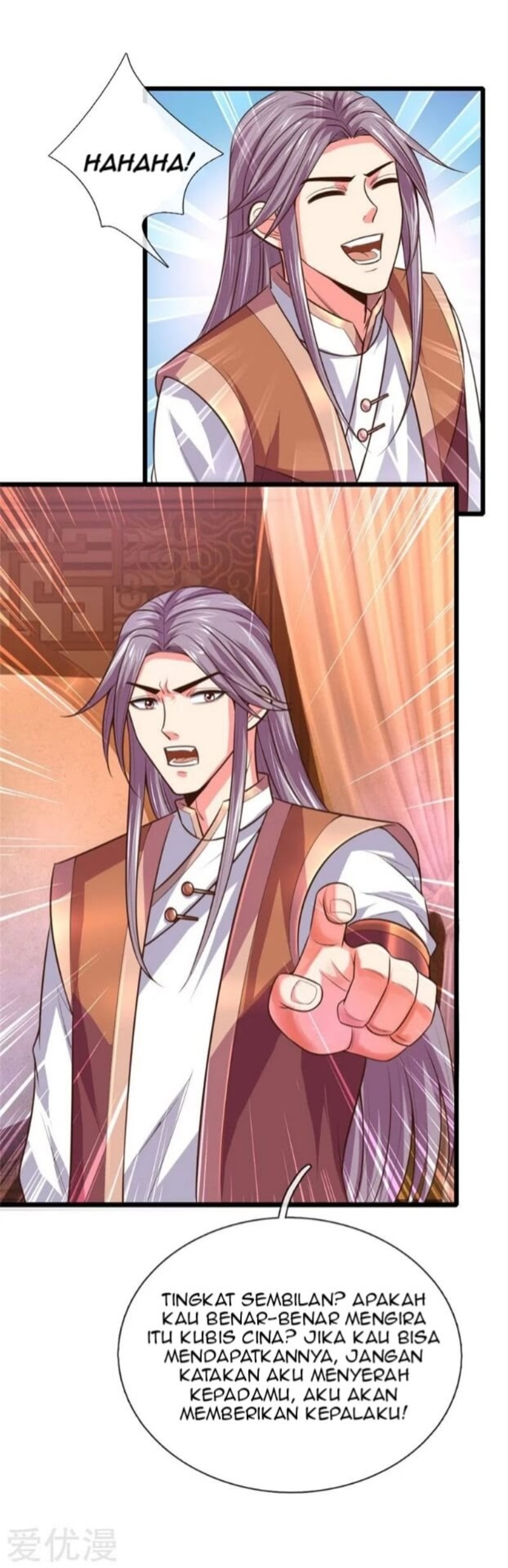 Halaman 9 dari Shenwu Tianzun Chapter 93