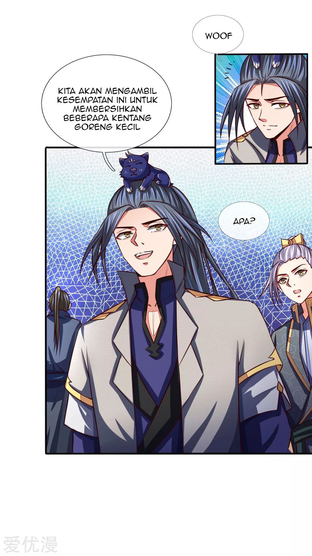 Halaman 19 dari Shenwu Tianzun Chapter 96