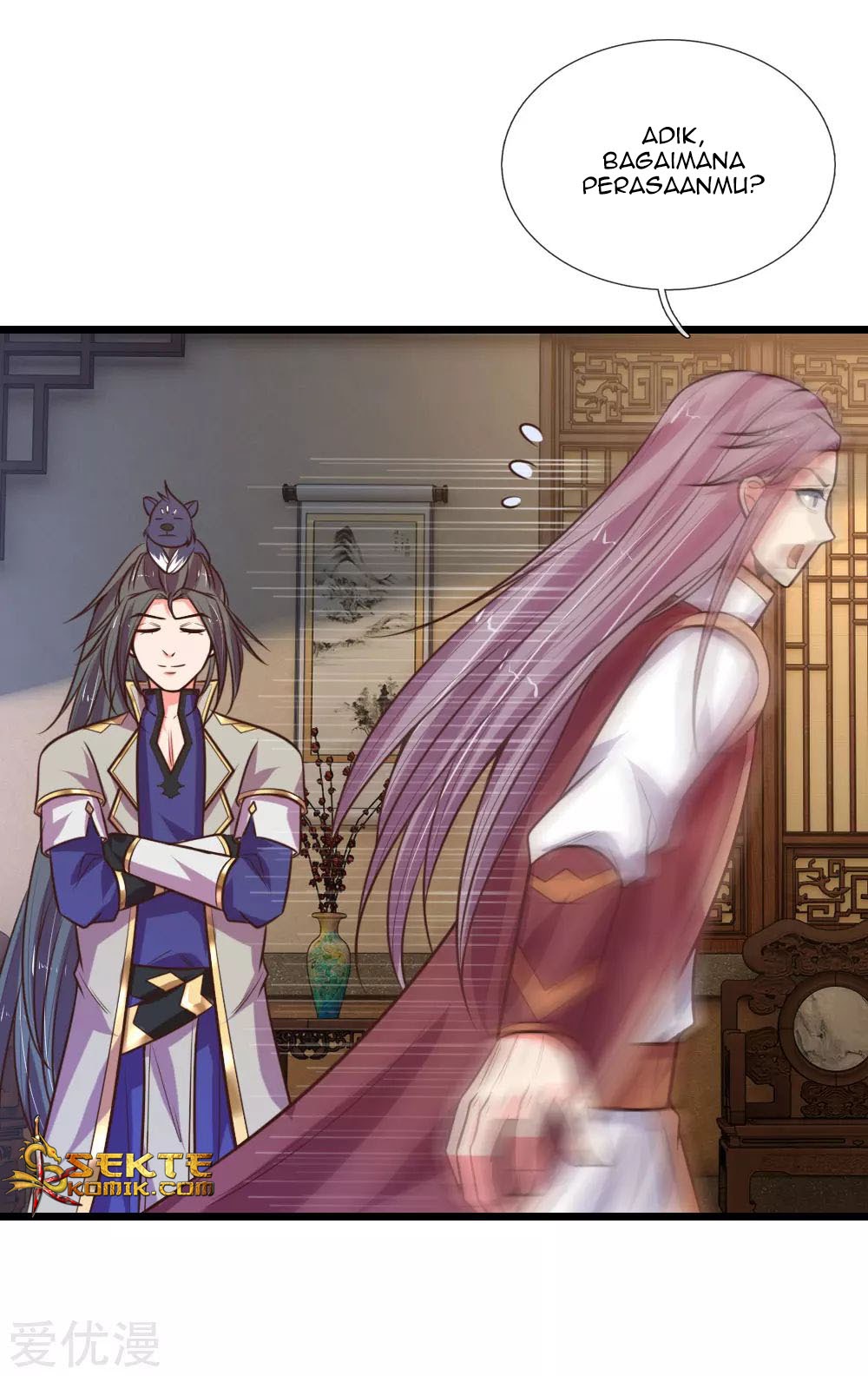 Halaman 6 dari Shenwu Tianzun Chapter 96