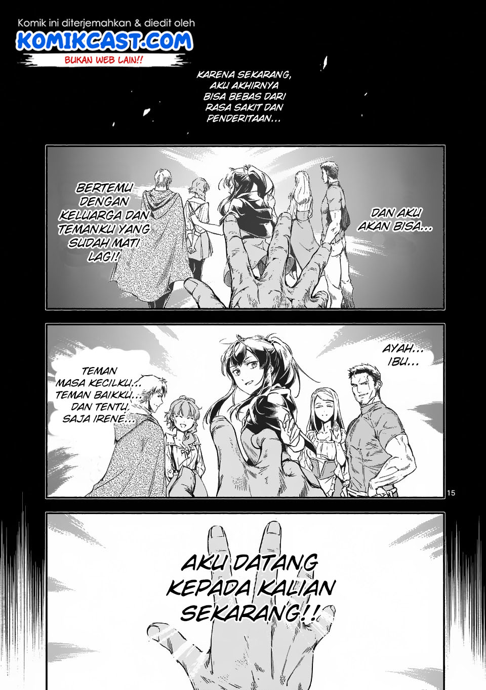 Halaman 16 dari Shi ni Modori, Subete o Sukuu Tame ni Saikyou e to Itaru @ Comic Chapter 1