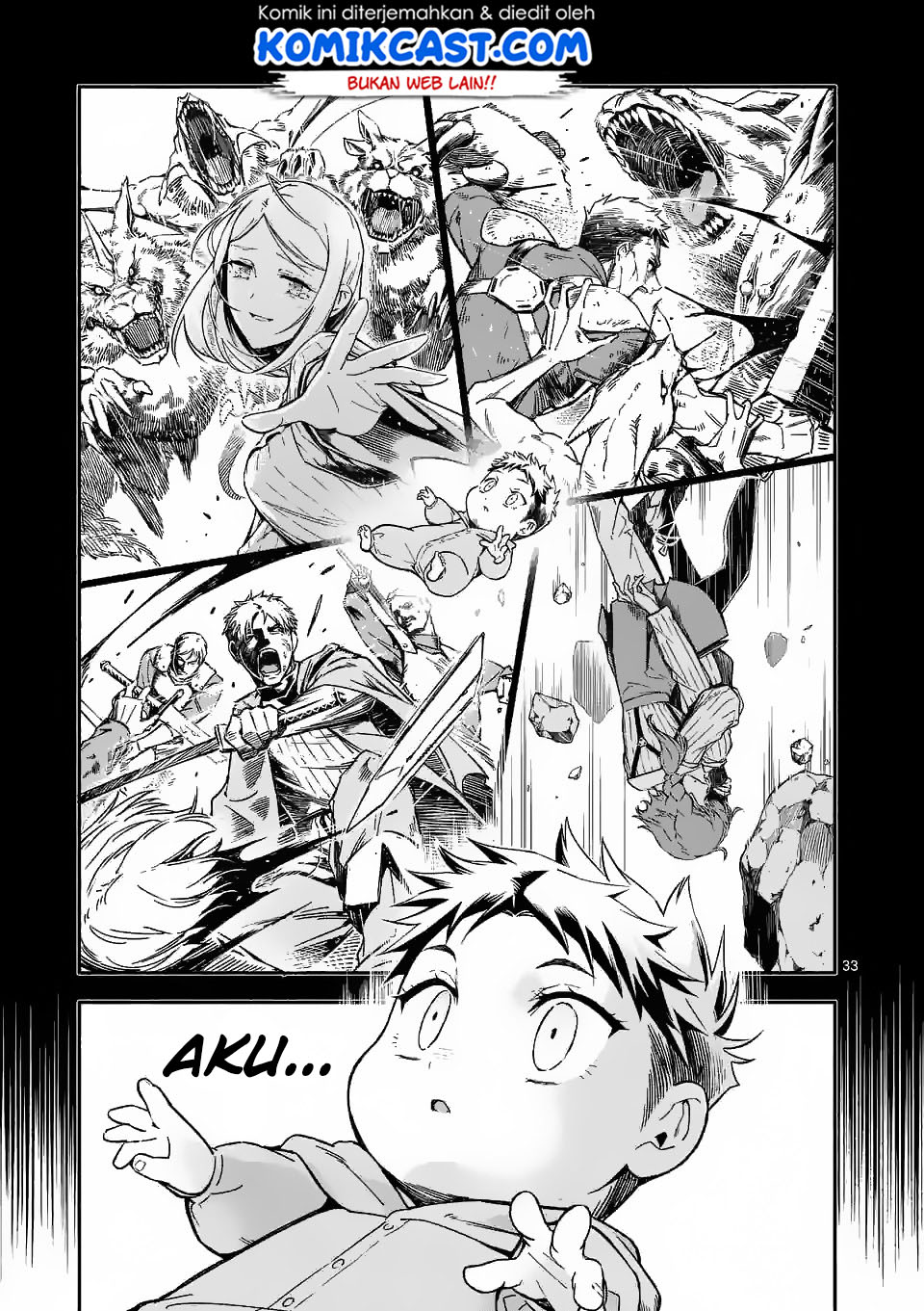 Halaman 34 dari Shi ni Modori, Subete o Sukuu Tame ni Saikyou e to Itaru @ Comic Chapter 1