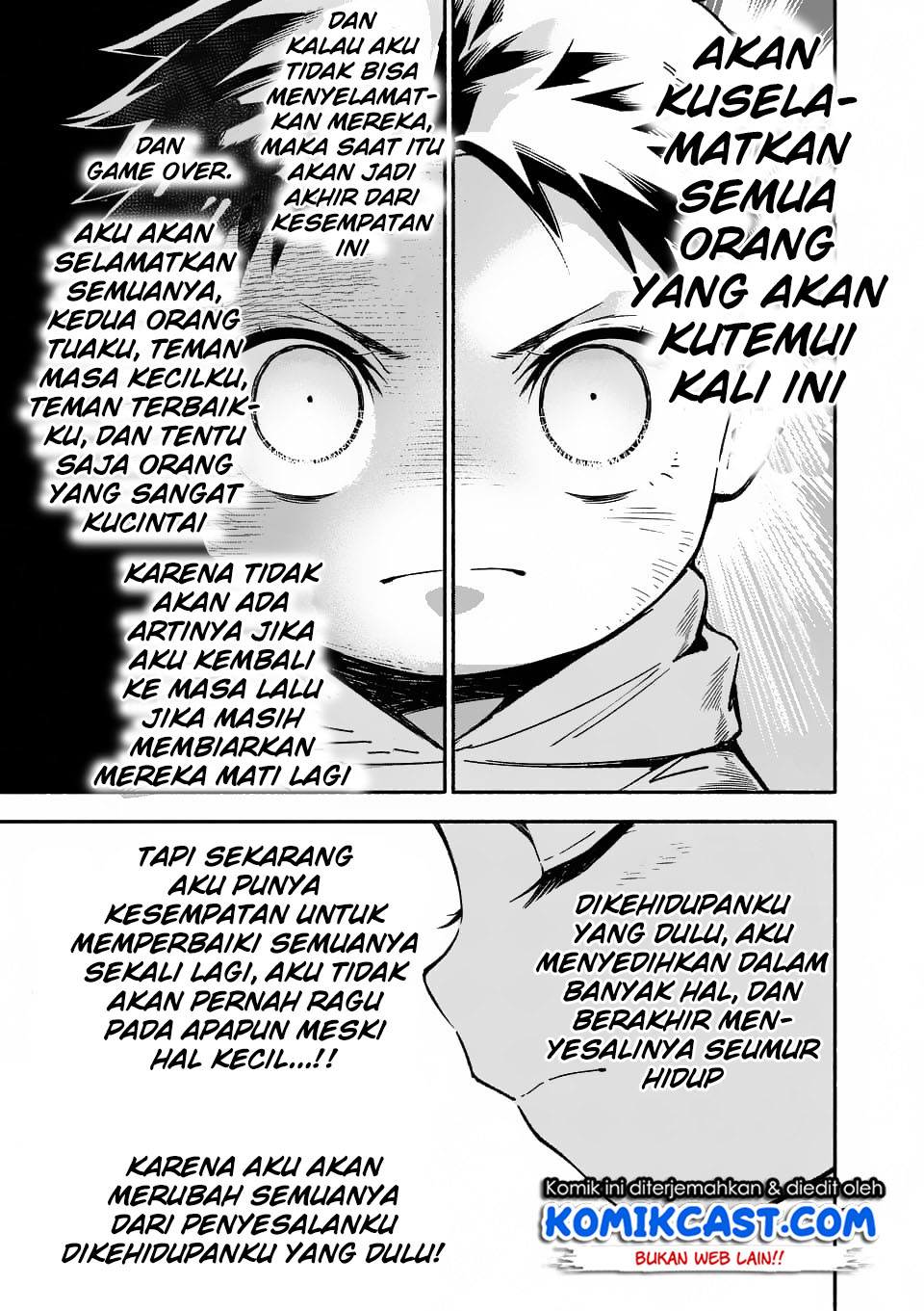 Halaman 38 dari Shi ni Modori, Subete o Sukuu Tame ni Saikyou e to Itaru @ Comic Chapter 1