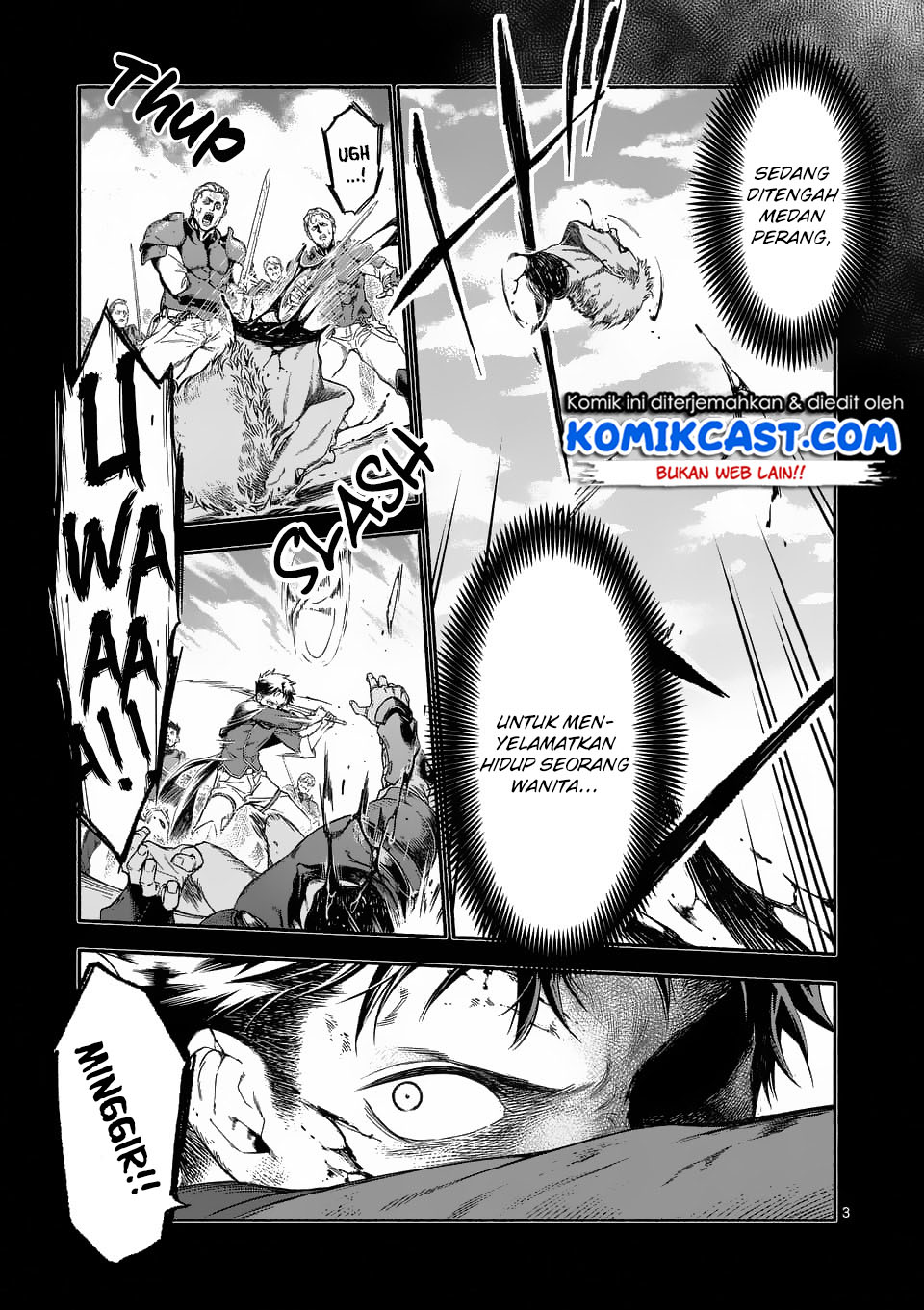 Halaman 4 dari Shi ni Modori, Subete o Sukuu Tame ni Saikyou e to Itaru @ Comic Chapter 1